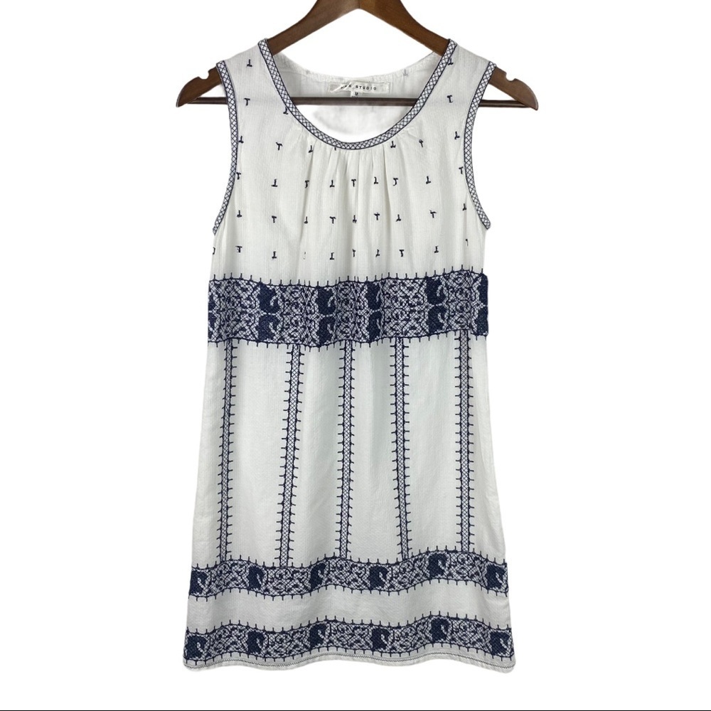 Max Studio Embroidered Dress